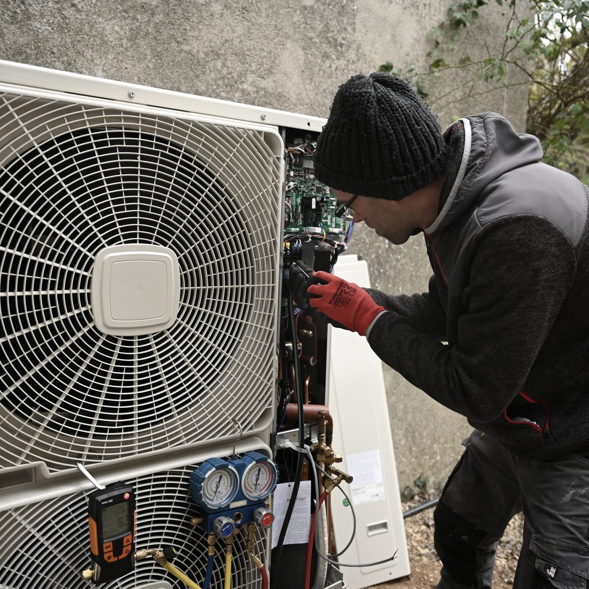 Installation d'une pompe à chaleur hybride